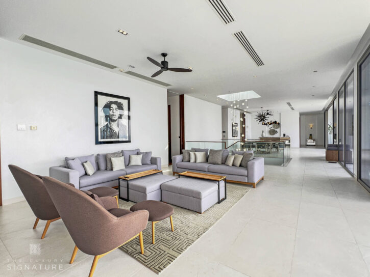 Malaiwana Estate Phuket - Penthouse (B1) - Living and Dining Area 2