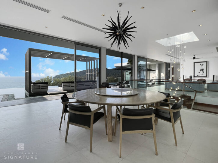 Malaiwana Estate Phuket - Penthouse (B1) - Living and Dining Area 5