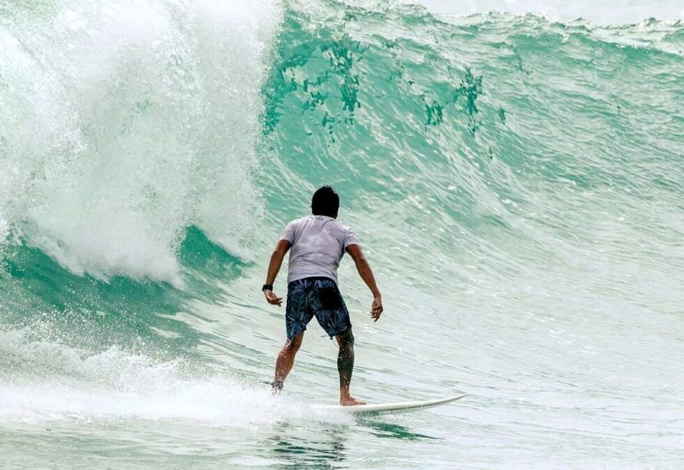 Nai Harn Beach Surfing